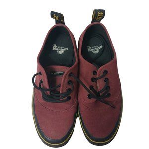 Dr. Martens “with bouncing soles” Burgundy - Canvas - Size 7 - FREE SHIPPING !